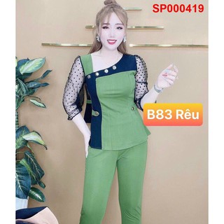 Đồ bộ thun cát hàn kiểu 419