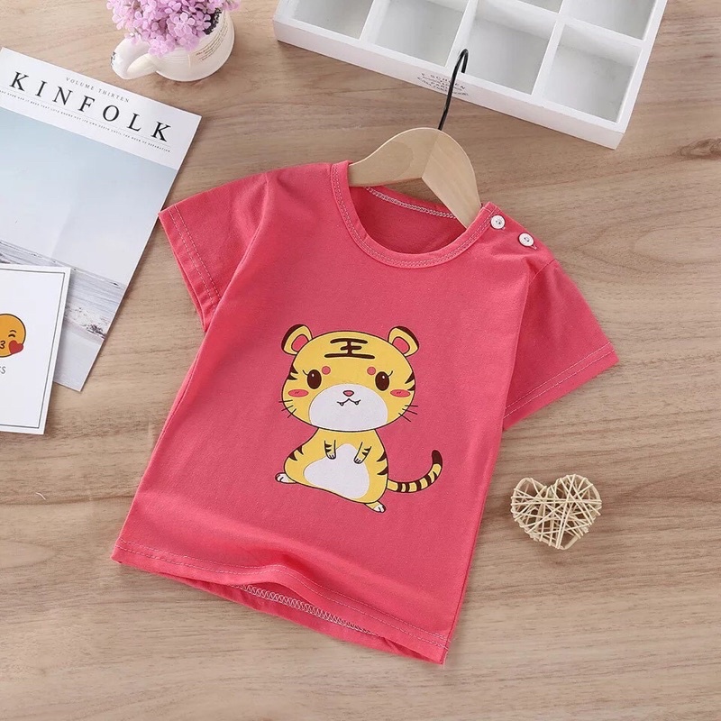 Áo Phông cho Bé Trai Bé gái hoạ tiết xinh xắn đáng yêu
