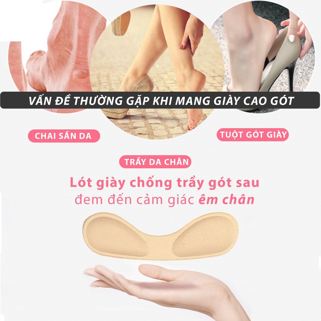 MIẾNG DÁN GÓT GIÀY 4D V.3 CHỐNG TRẦY CHÂN