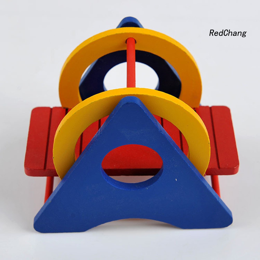 Bập bênh gỗ vui nhộn dành cho chuột hamster
