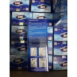 (CHÍNH HÃNG) Bình rửa mũi SRK SALTMAX (Chai nhựa 240ml + Hộp 10 gói x 2,145g)