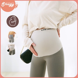 Quần legging bầu 3D không nới chun LTD -cạp cao -Viscose-Snugg