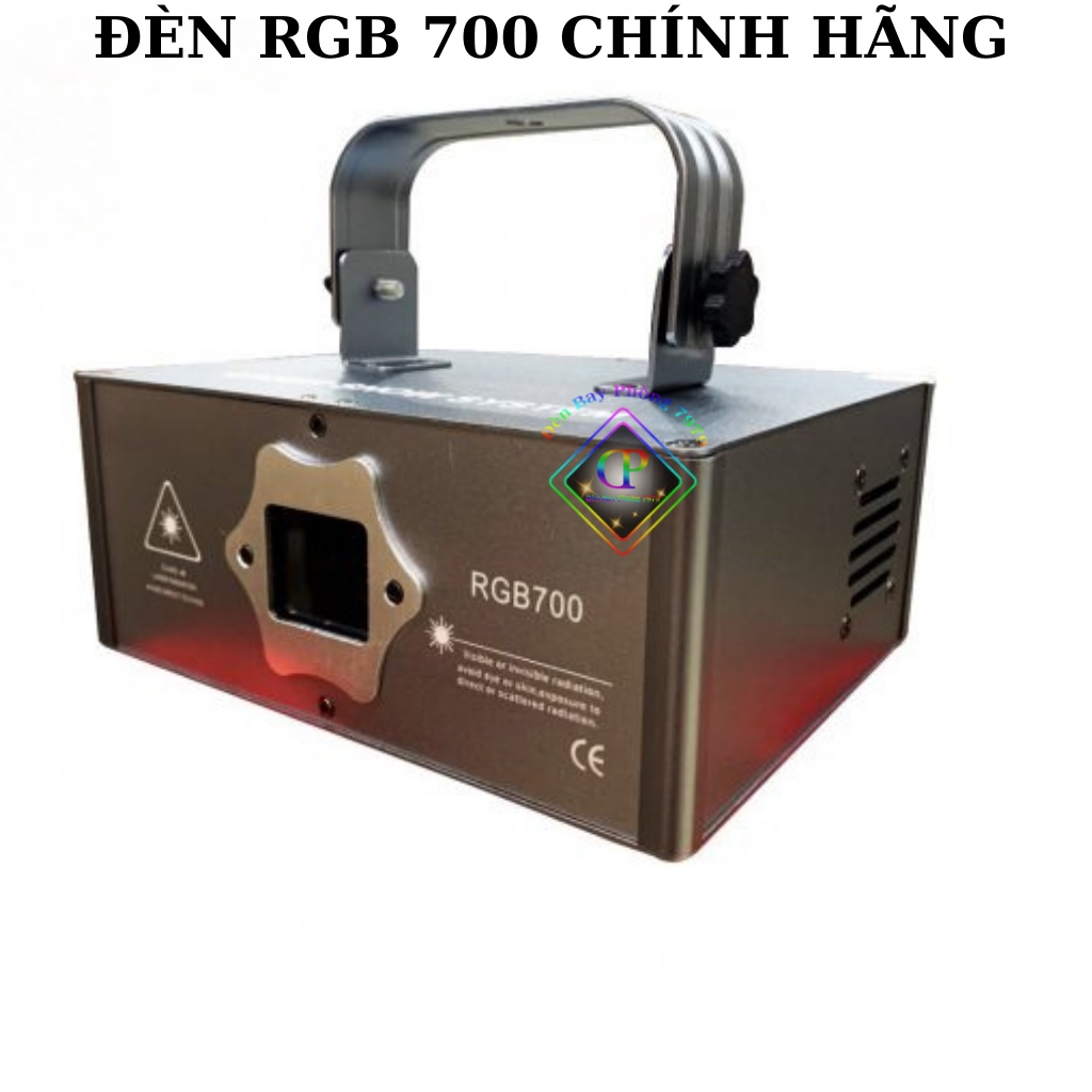 Đèn Bay Phòng RGB 700 Chính Hãng Cảm Biến Nhạc Công Nghệ 3D, Quét tia, Chiếu hình, Dùng Cho Phòng Karaoke, Sân Khấu...