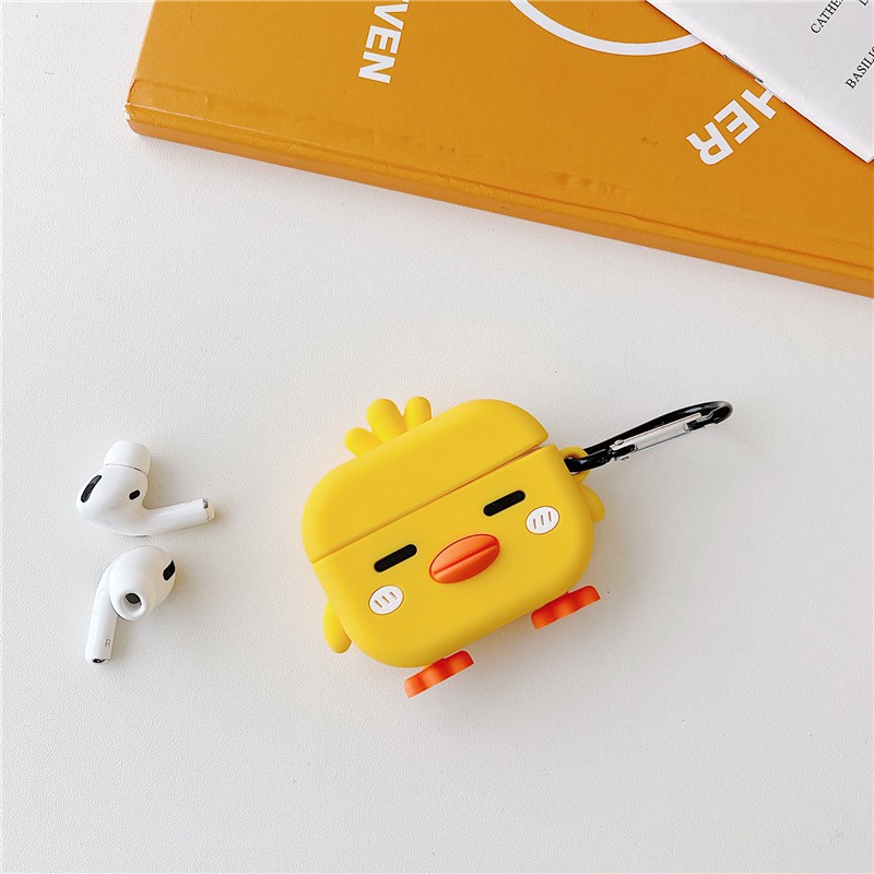 Case Airpods Chú Gà không cảm xúc cho AirPods 1/2/Pro - airpod case