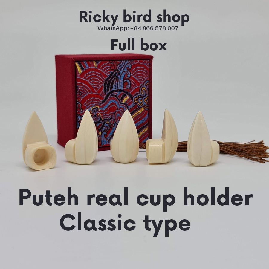 Phụ kiện cho chim Puteh - Starfruit Cup holder - Classic type - Full box