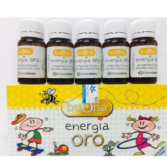 Buona Energia Oro – Siro ăn ngon cho trẻ biếng ăn, chậm tăng cân