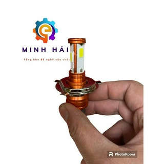 Đèn pha led cyt 3 tim led h4 siêu sáng