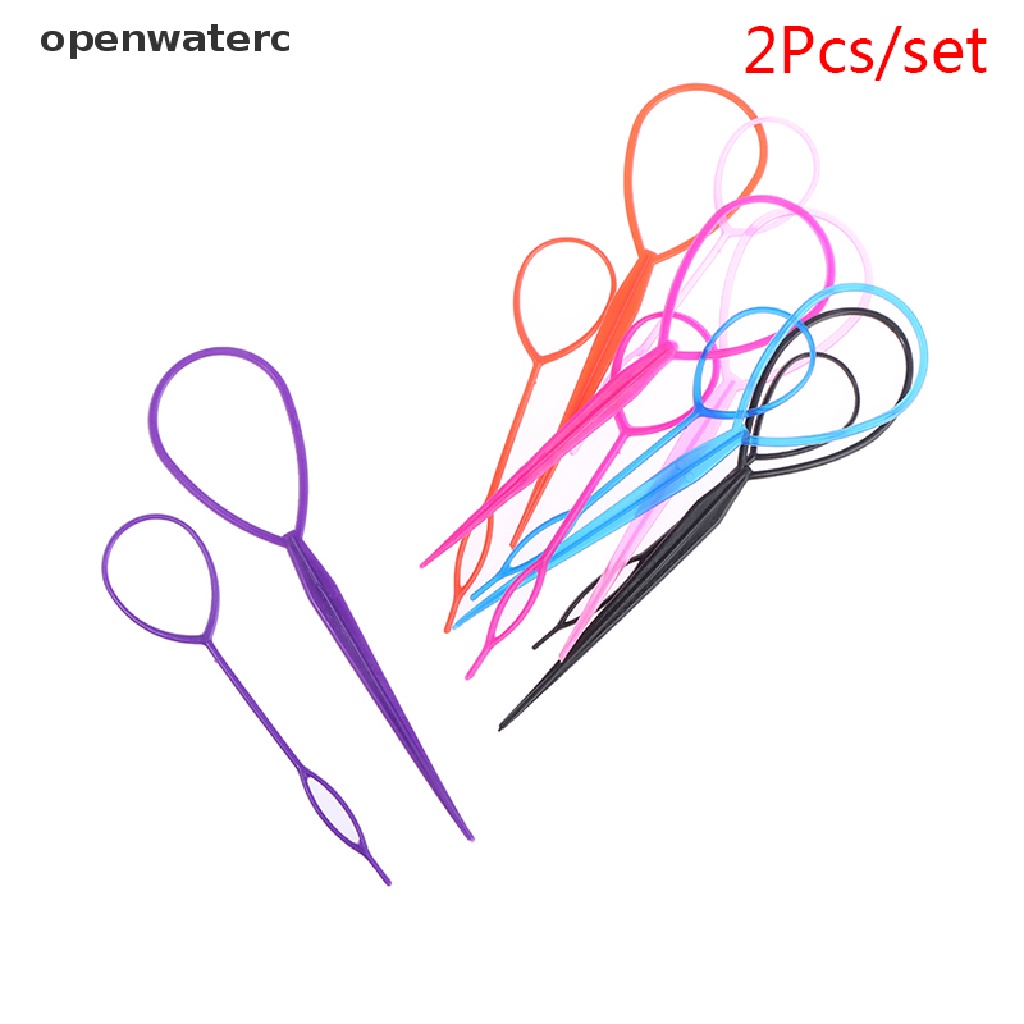 [Hàng mới về] Set 2 dụng cụ hỗ trợ thắt bím tóc đuôi ngựa