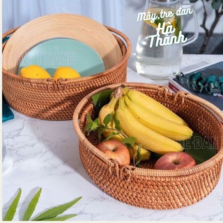 Giỏ picnic, giỏ đựng đi dã ngoại chất liệu mây cao cấp