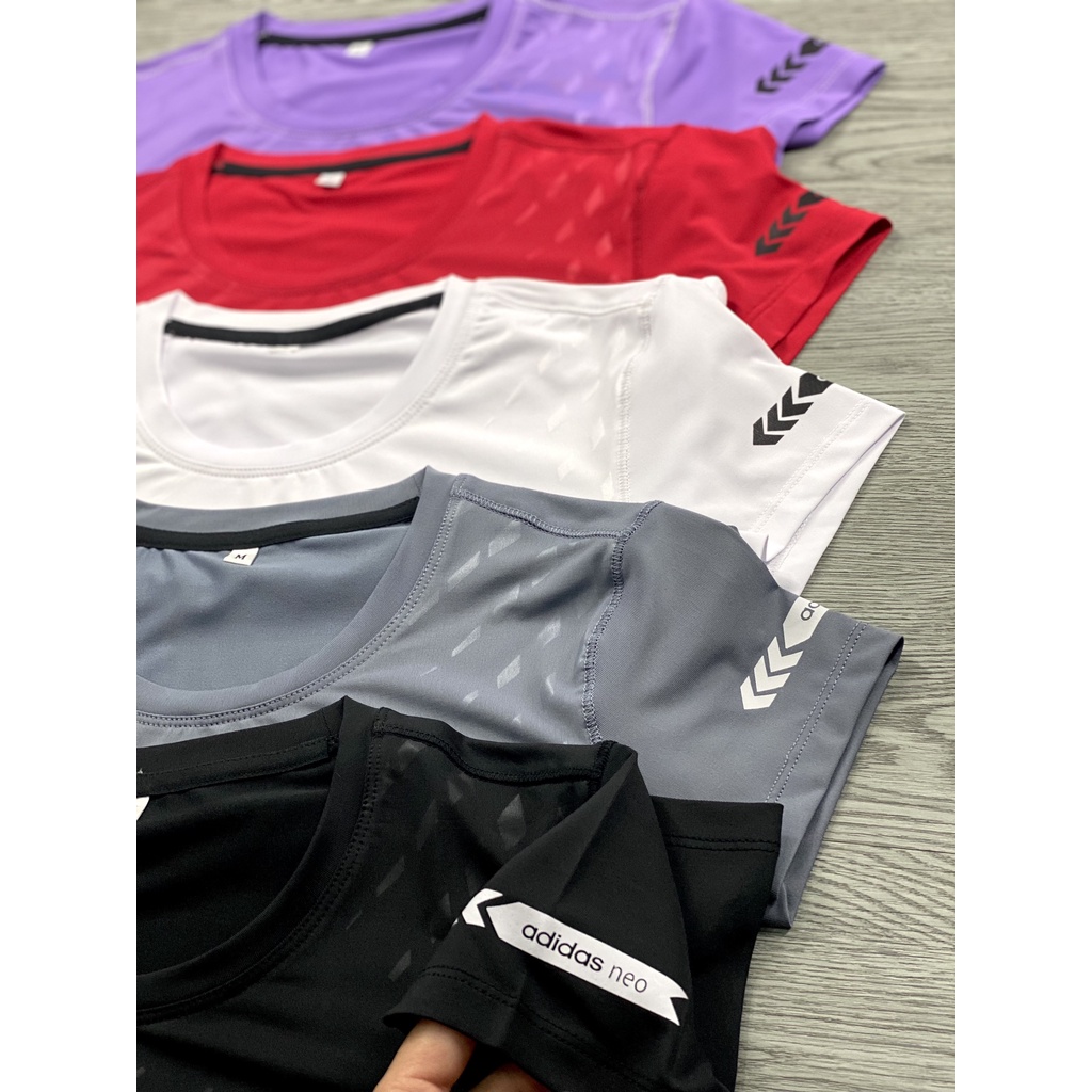 [ FREE SHIP ] Áo Thun Nữ Tập Gym Yoga Chạy Bộ 4 mã DN08