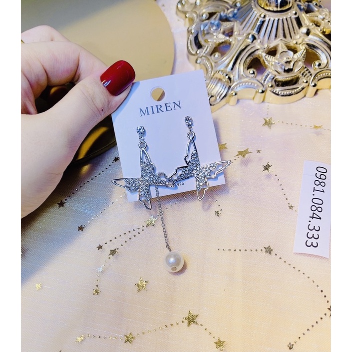 Đôi bông tai hoa đá ngọc [CAO CẤP] giá siêu sốc ✨✨✨