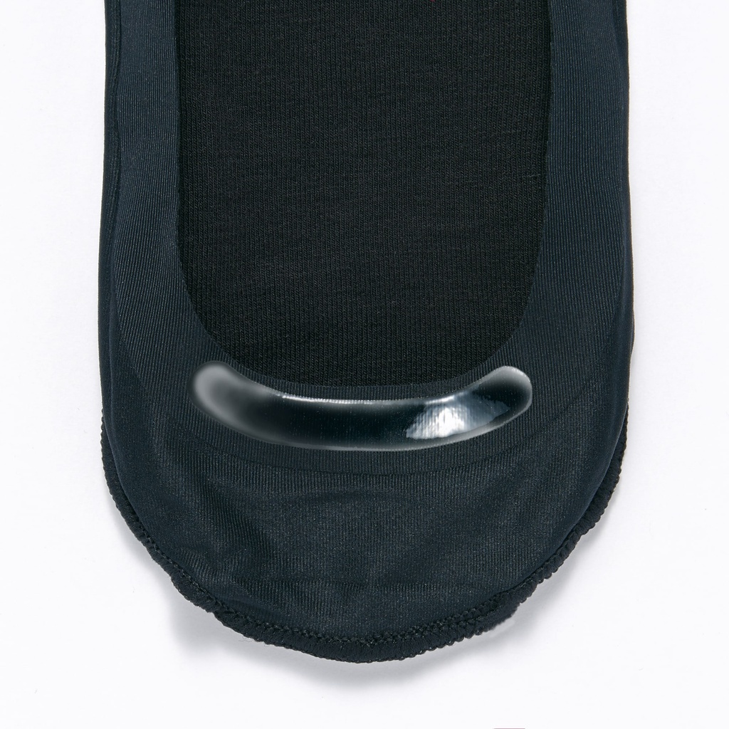 Muji Bộ 4 Đôi Tất Lười Mũi Dài Có Miếng Chống Trượt Gót