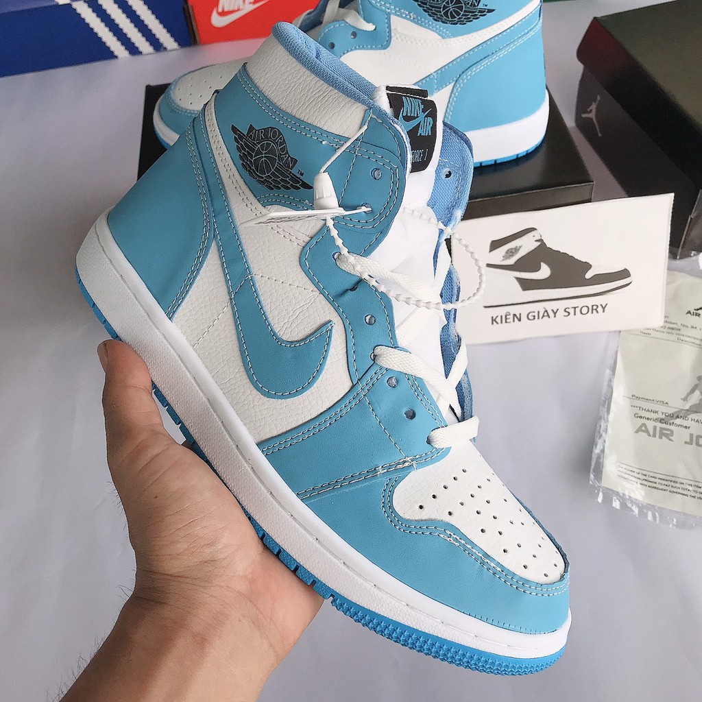 Giày jordan xanh loang, giày thể thao nữ jd xanh dương cổ cao nam nữ đủ size 36-43 hàng cao cấp | BigBuy360 - bigbuy360.vn