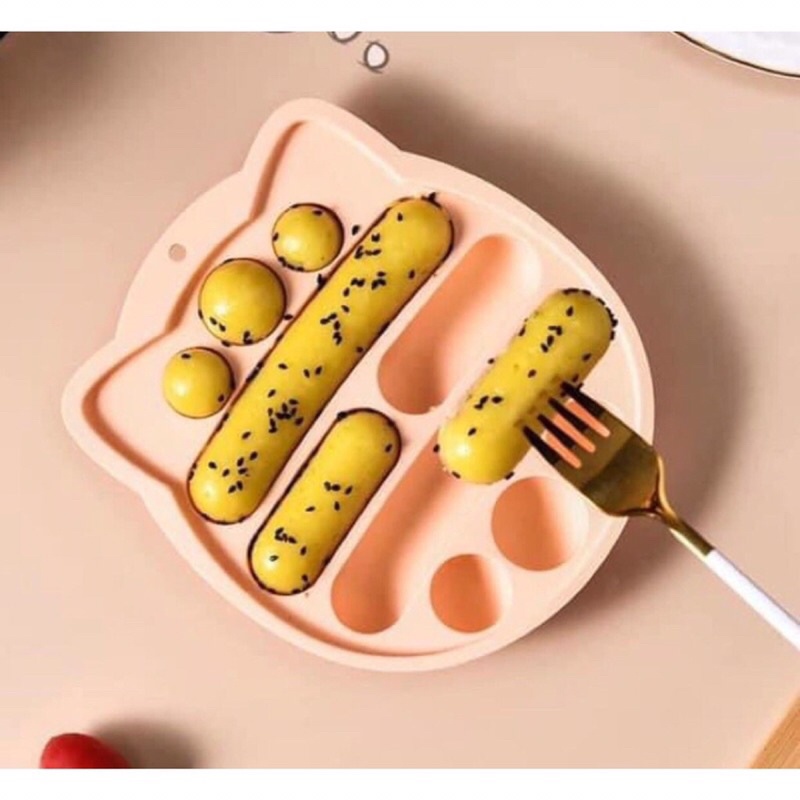 Khuôn xúc xích - Khuôn silicon làm xúc xích cho bé