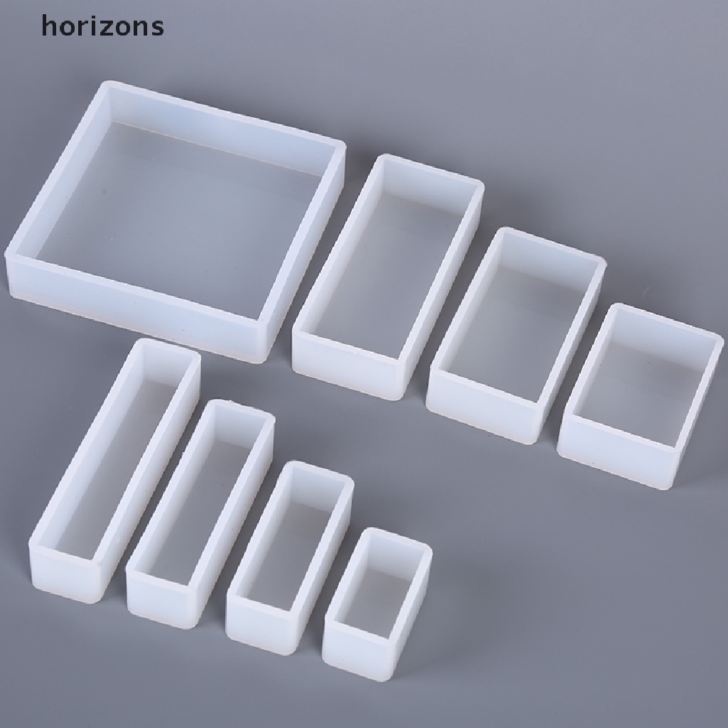 Khuôn Silicone Hình Vuông / Chữ Nhật / Chữ Nhật Làm Trang Sức Thủ Công DIY