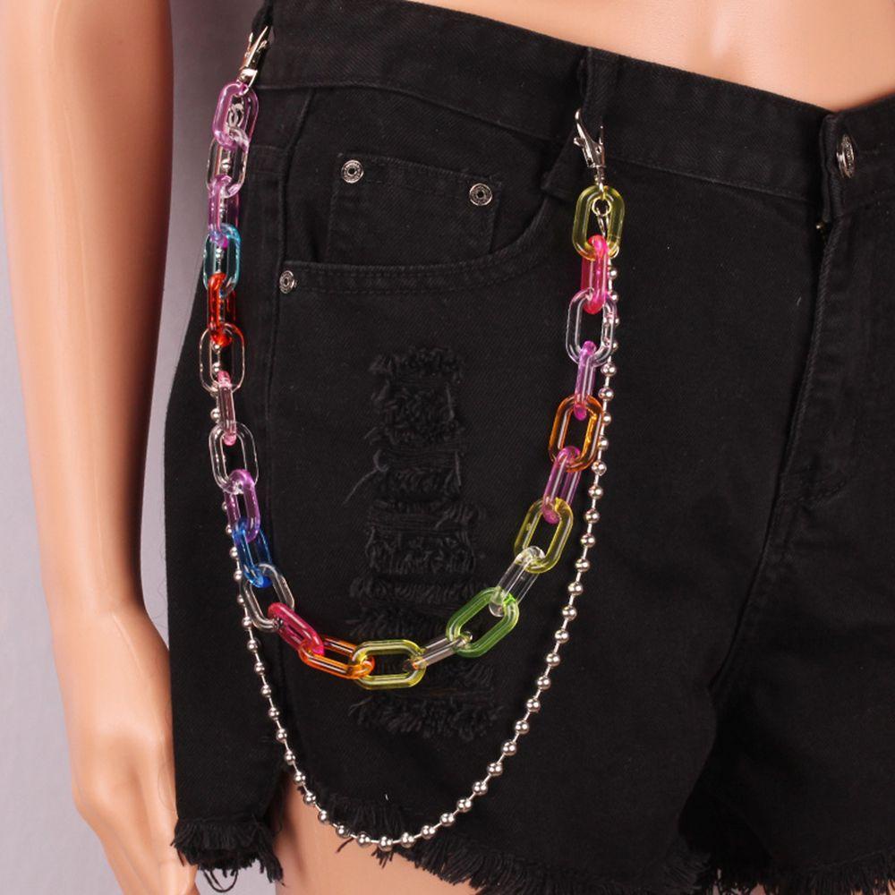 Dây Xích Đeo Thắt Lưng Phong Cách Hip Hop Punk Thời Trang
