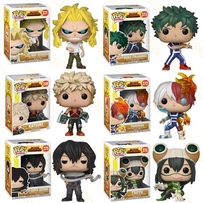 Mô hình Funko pop nhân vật Todoroki Shoto Asui Tsuyu bằng PVC
