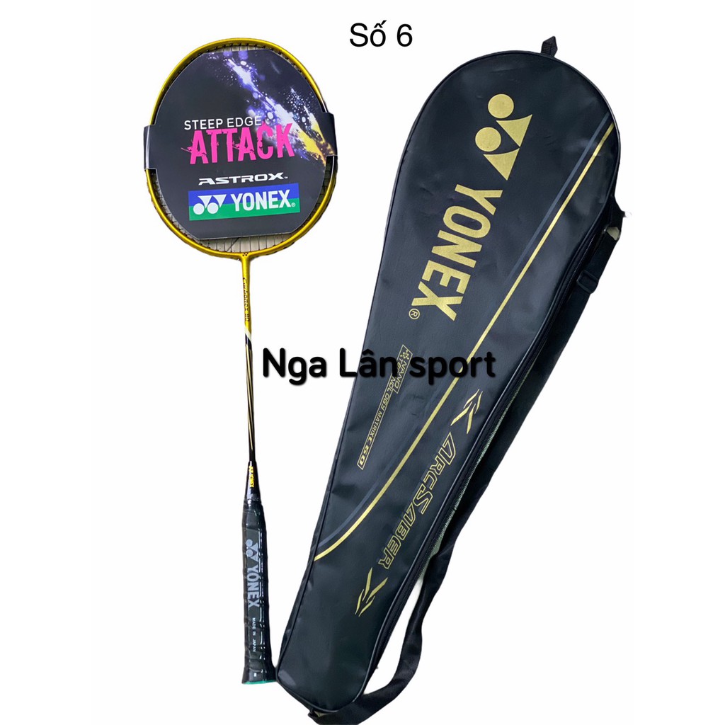 TẶNG CUỐN CÁN + CẦU LÔNG - Vợt Yonex khung có dây siêu đẹp, bền và rẻ