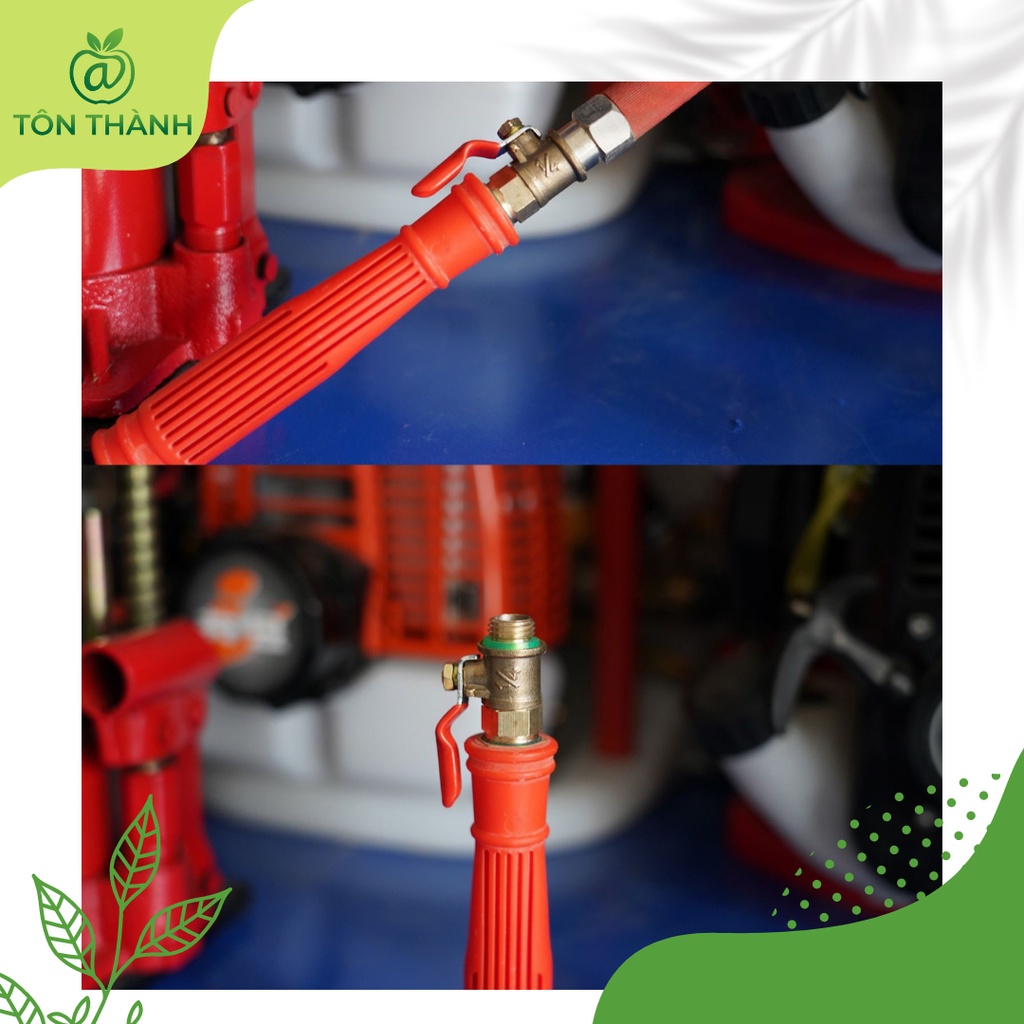 VAN KHÓA HƠI NƯỚC VAN BI ĐỒNG 1/4 TRUNG QUỐC 1 ĐẦU 2 ĐẦU RĂNG