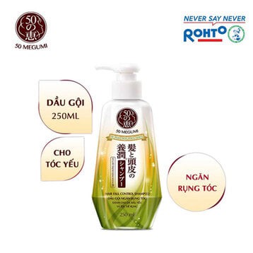 Dầu Xả 50 Megumi Ngăn Ngừa Rụng Tóc Cho Tóc Yếu 250ml Hair Fall Control Conditioner | BigBuy360 - bigbuy360.vn