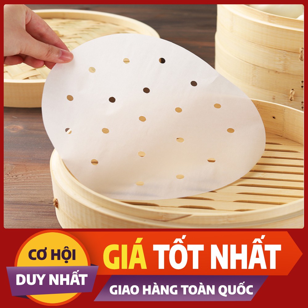 Giấy Nến Đục Lỗ Size 23cm(Tệp 200 Cái)
