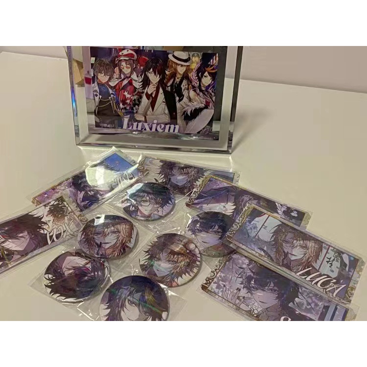 Huy Hiệu Mạ Thiếc laser Cầu Vồng luxiem bar chi Basta / luca / Ikea / vox / shu / shoto