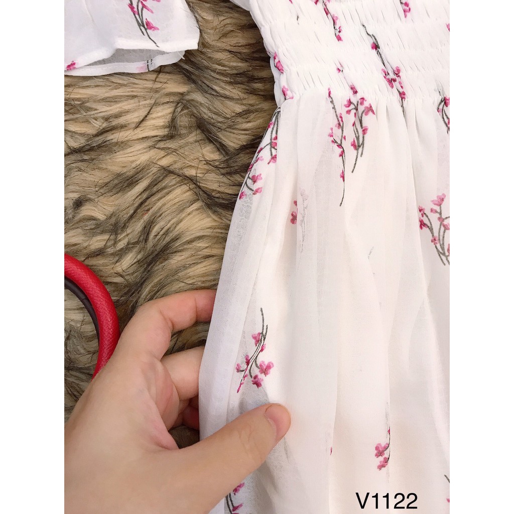 [ xả kho ] MiD Đầm HOA NHÍ V1122 Mie Design ảnh thật