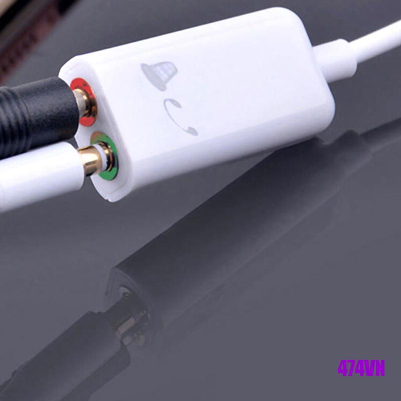 Cáp Chia Tai Nghe Và Mic 3.5mm Cho Điện Thoại