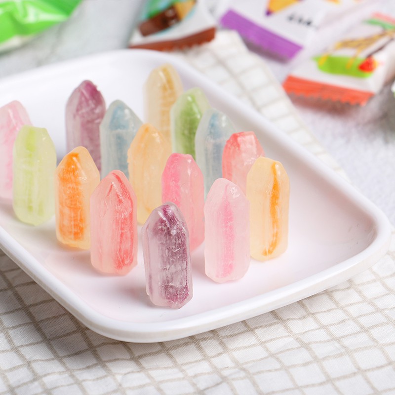 Kẹo bút chì trái cây sắc màu Kanro 8 vị