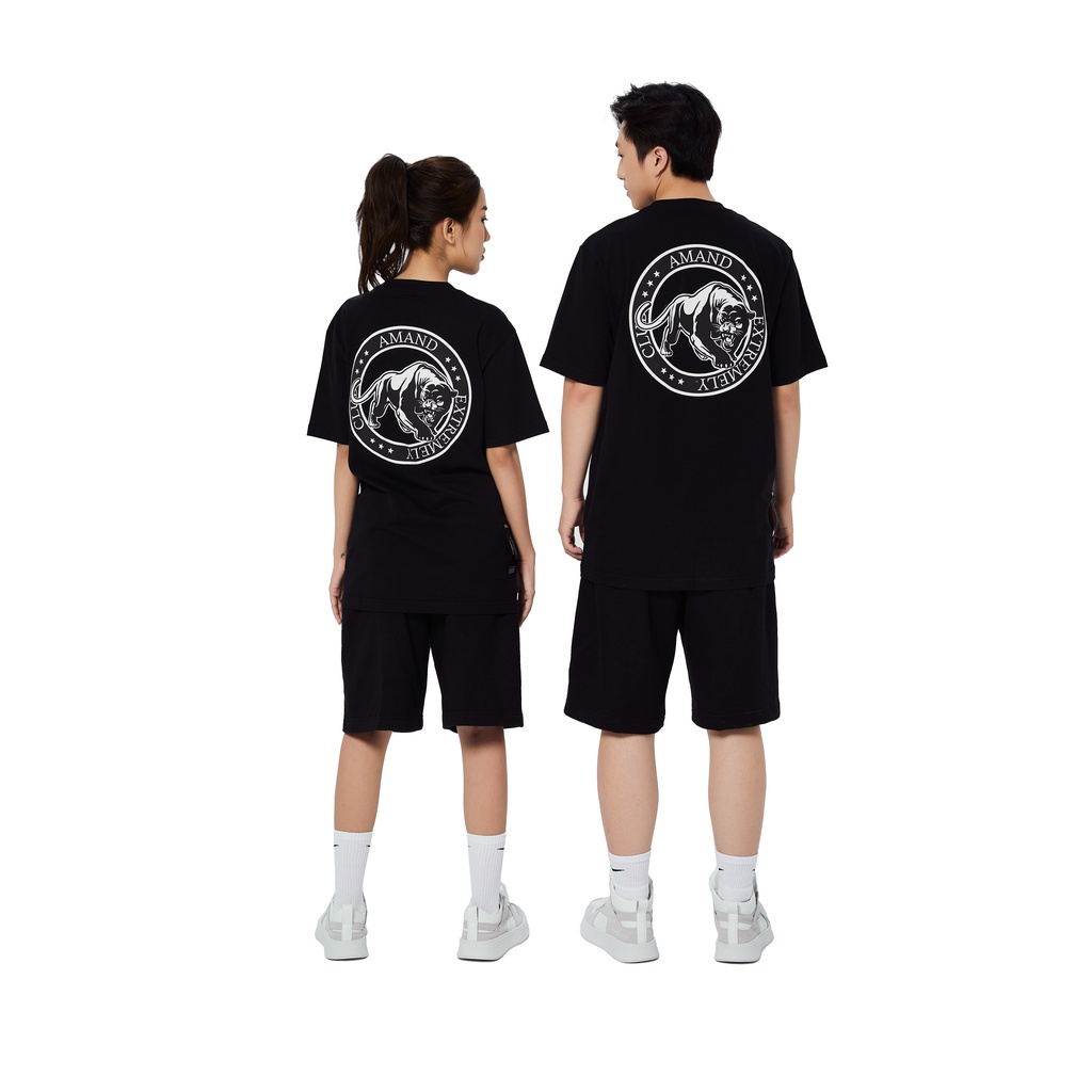 Áo Phông Amand unisex Modern Basic T-Shirt - Black