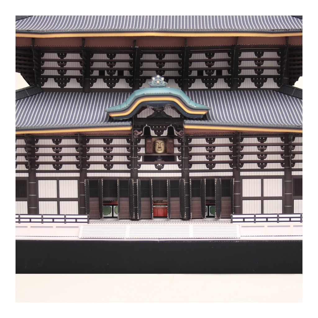 Mô hình giấy kiến trúc Đông Đại Tự - Đại Phật Điện Todai-ji Temple Hall of the Great Buddha - Nhật Bản