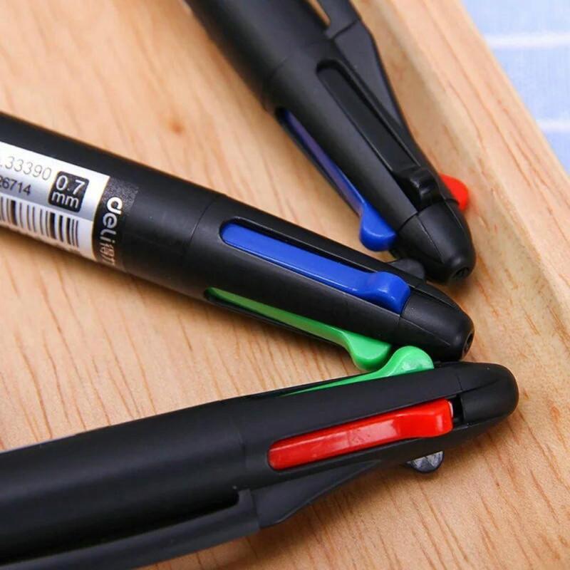 Set 6 Bút Bi Nhiều Màu 0.7mm 4 Trong 1