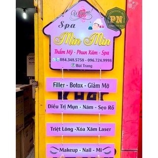 Bảng Treo Shop, Bảng Gỗ Thương Hiệu Tên Shop Decor Theo Yêu Cầu Trang Trí shop