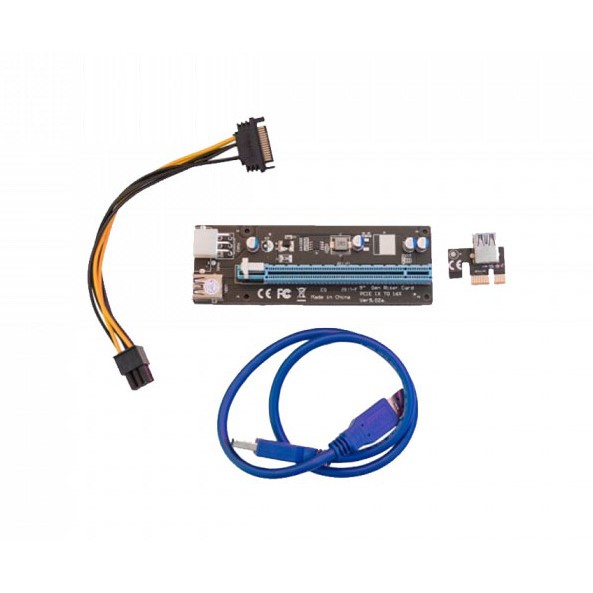 DÂY RISER PCI EXPRESS 1X TO 16X USB 3.0 VER 009