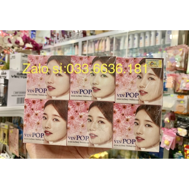 sỉ 1 lố 12 hủ kem pop chi chi loại xịn hủ 4,5g