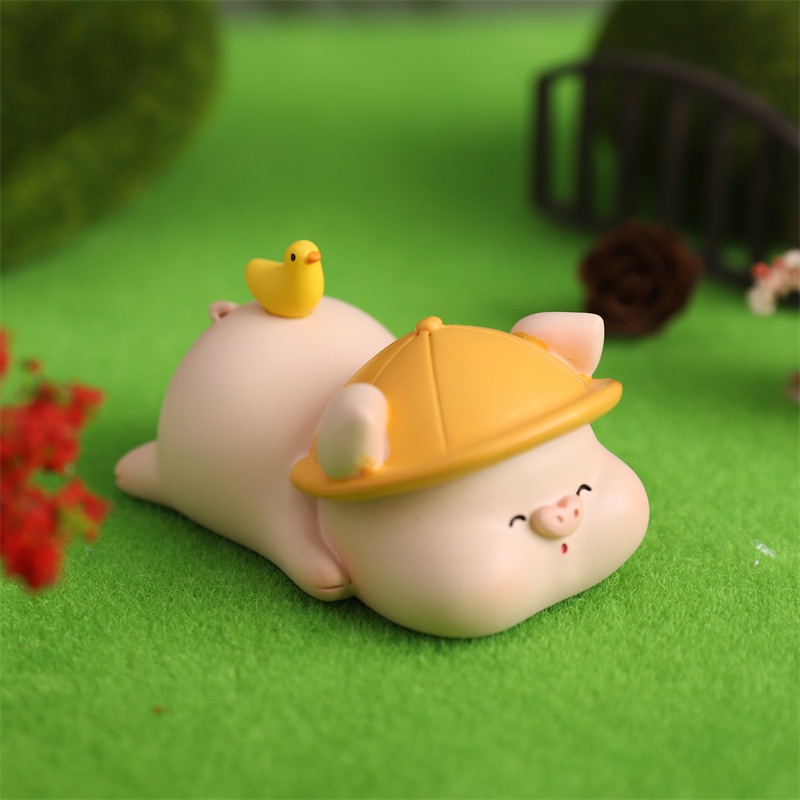 Tượng Heo trang trí ô tô, bàn làm việc đáng yêu/ Heo con trang trí 💕FREESHIP 50k💕- Linh tinh 10k