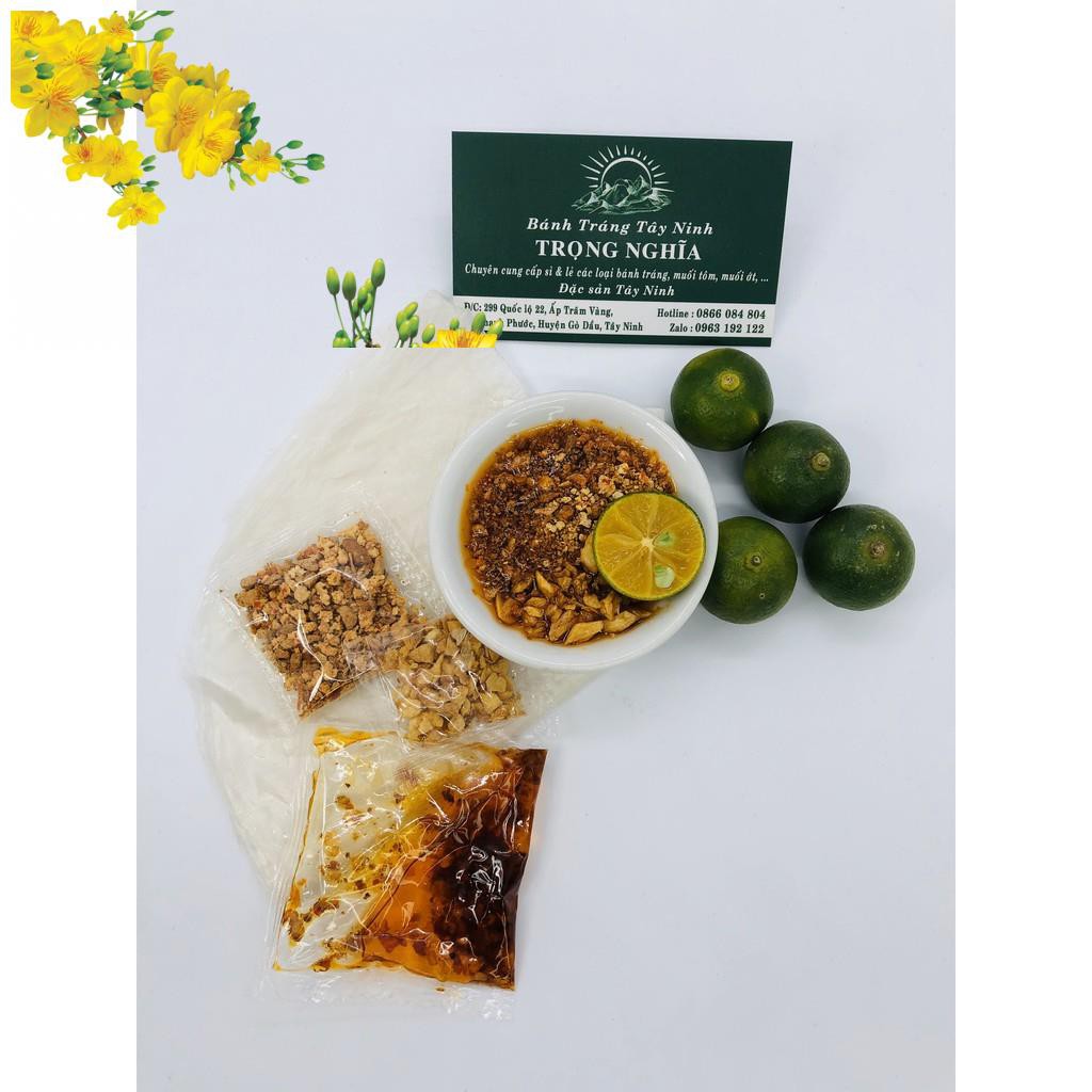 Bánh Tráng Satế Tỏi Tắc Trọng Nghĩa