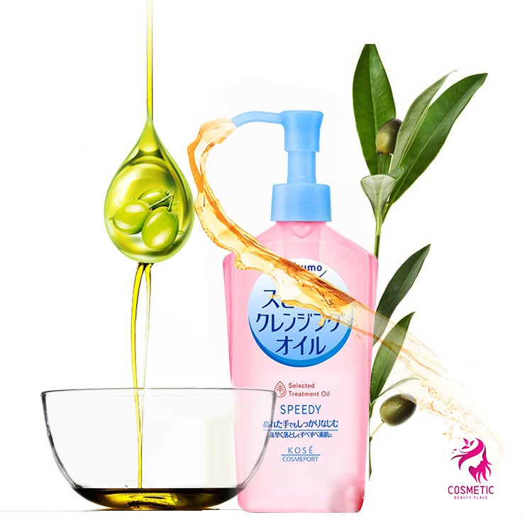 Dầu Tẩy Trang Kose Softymo Deep Cleansing Oil Dưỡng Ẩm Da P178