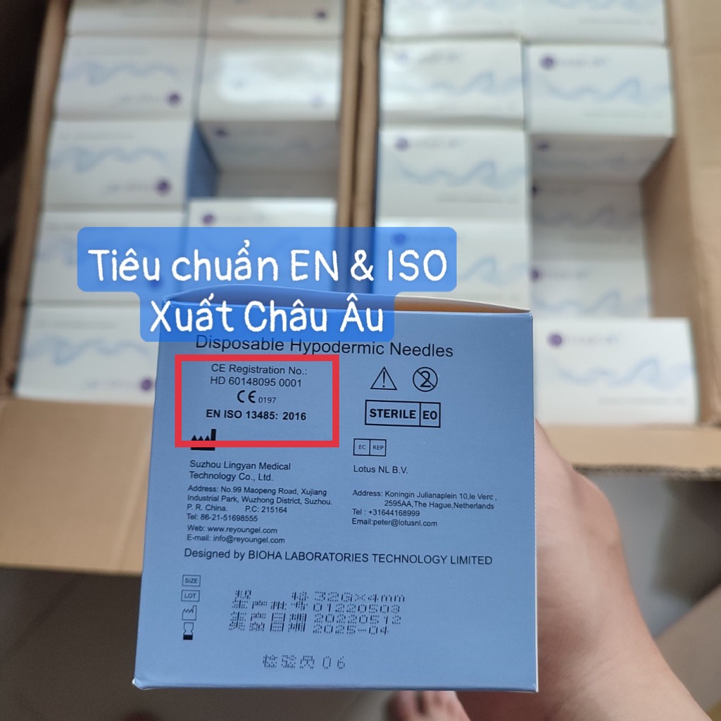 (Q1-HCM) [HỘP] Đầu Kim Tiêm Dưỡng Chất 30g4mm 32g4mm - Kim Tiêm Giảm Béo 27g13mm và 30g13mm - Kim Tiêm Meso 32g13mm