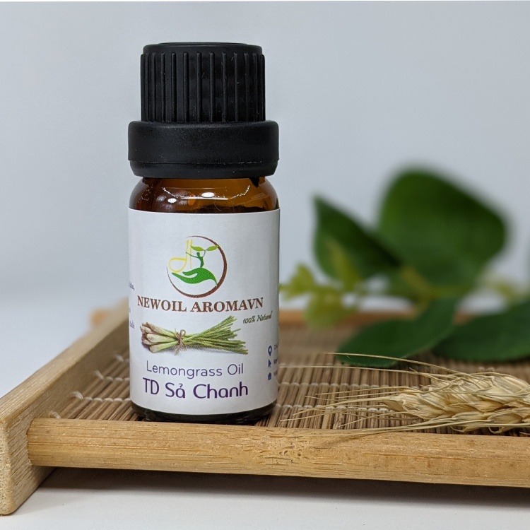 Tinh dầu sả chanh nguyên chất đuổi muỗi xông phòng treo xe khuếch tán tinh dầu xả chanh 10ml hữu cơ