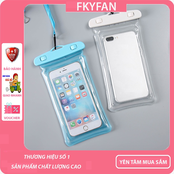 Túi đựng điện thoại chống nước cầm tay tiện dụng khi đi mưa