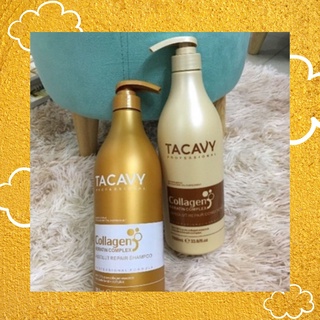 Cặp dầu gội dưỡng siêu mềm mượt tóc Tacavy 1000ml