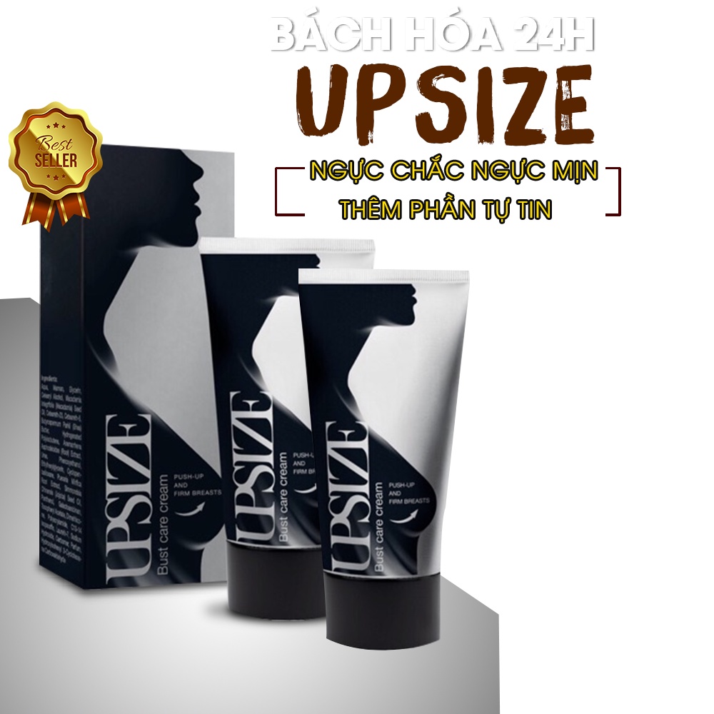 [CHÍNH HÃNG TỪ NGA] Kem Massage Tăng Size Vòng 1 UPSIZE | Dòng Kem Nở Ngực Hiệu Quả Nhanh Chóng Đang Được Săn Đón Nhất | BigBuy360 - bigbuy360.vn