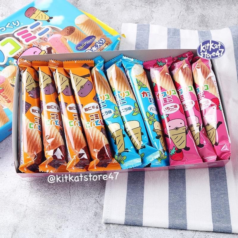 BÁNH QUE KEM GLICO THƠM NGON CỦA NHẬT BẢN