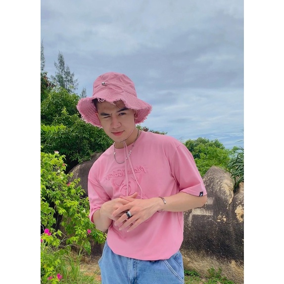 Mũ vành JACQUEMUS rách có quai, hàng quảng châu cao cấp ms14161