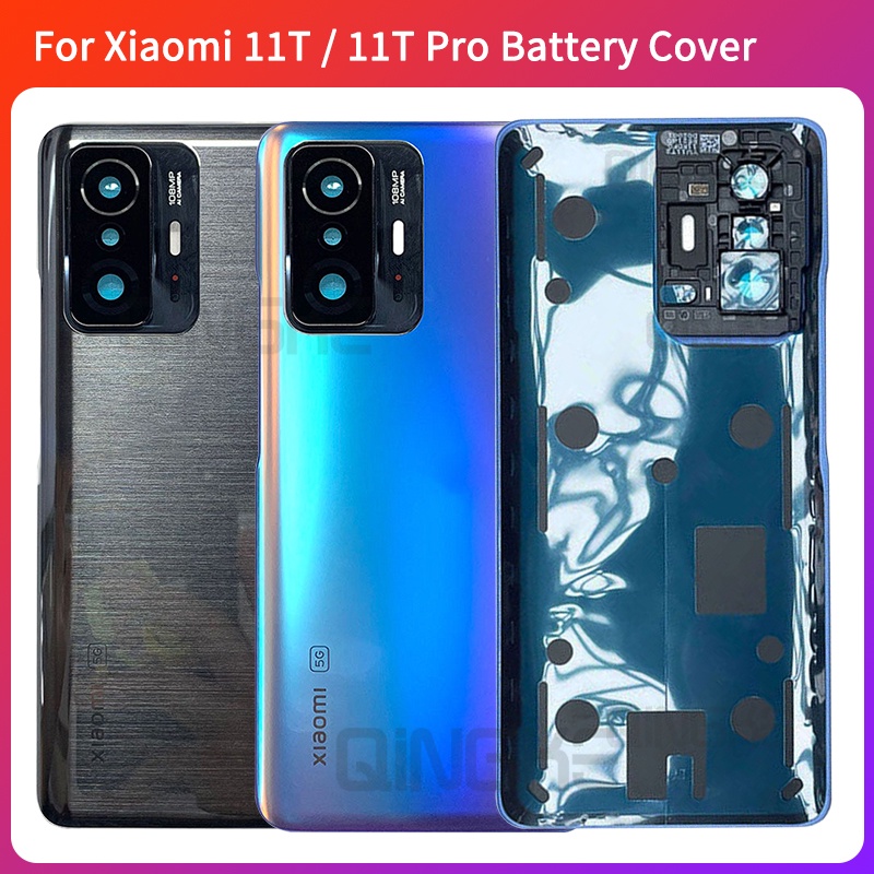 Mới Nắp Lưng Điện Thoại Bằng Kính Dành Cho Xiaomi 11T Pro 6.67 "Xiaomi Mi 11T