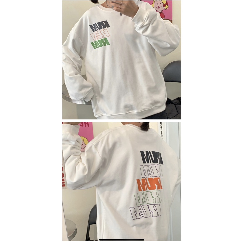 ÁO SWEATER IN RUM RUM RUM