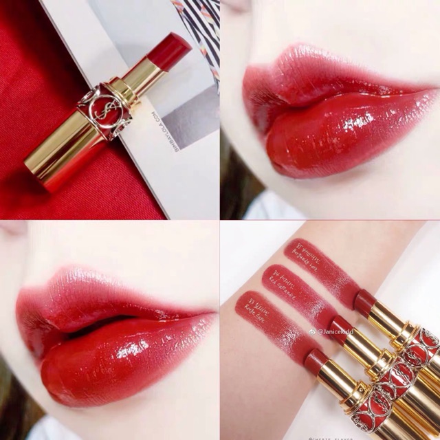 🇫🇷 Son Ysl Rouge Volupte Shine 2022