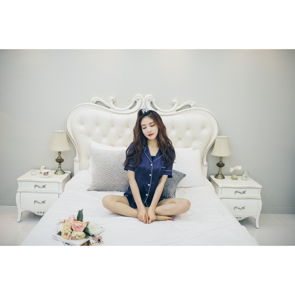 Bộ Ngủ Pyjama Mặc Nhà Nhiều Màu Dễ Dàng Chọn Size Theo Cân Nặng - TRƠN. | BigBuy360 - bigbuy360.vn