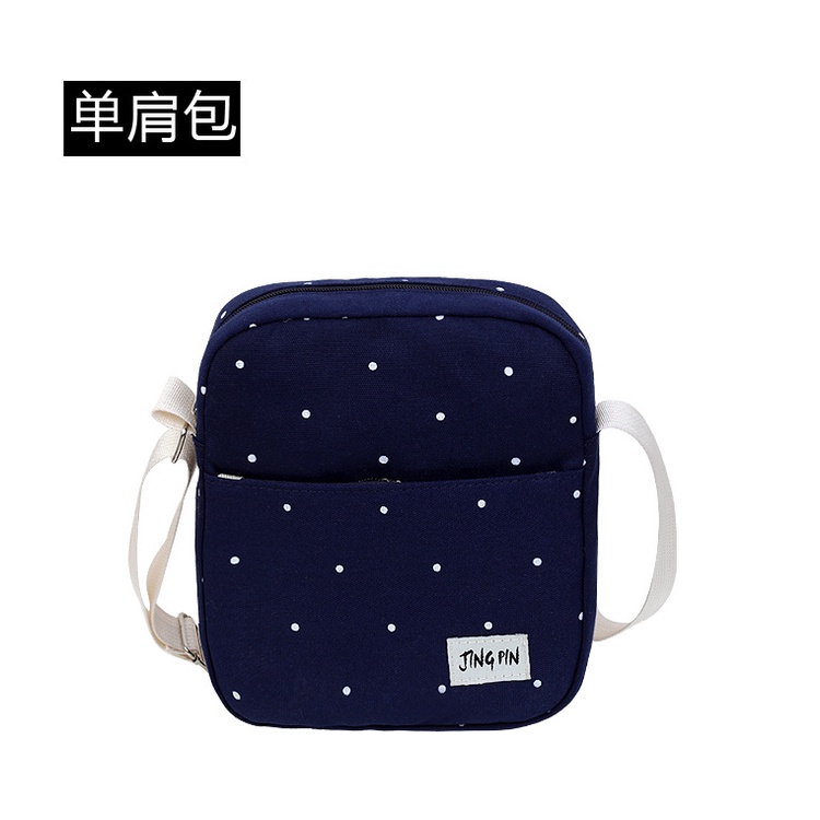 Ba Lô Vải Canvas Mềm Mại Dung Tích Lớn Thời Trang Cho Nữ Sinh